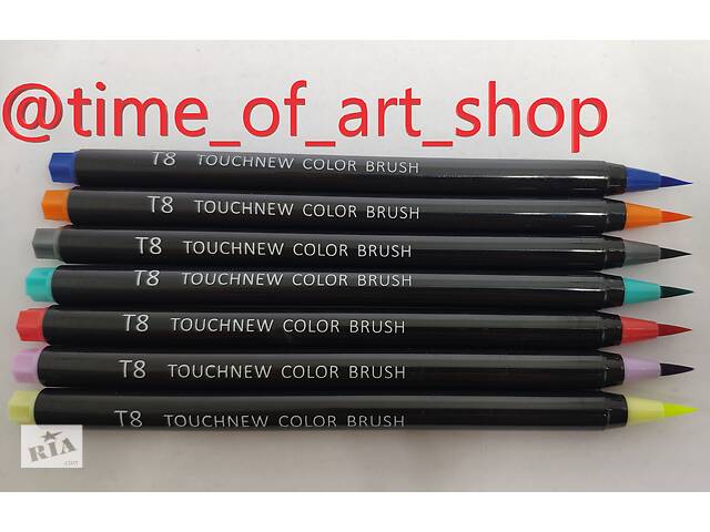 Акварельные маркеры TouchNew BRUSH 48 цветов. TouchFive. Доставка бесплатно