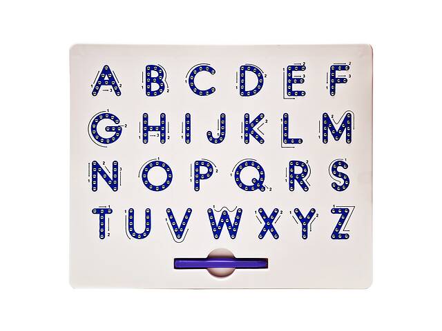 Доска учебная магнитная Английские буквы Bambi TSQ-275 со стилусом