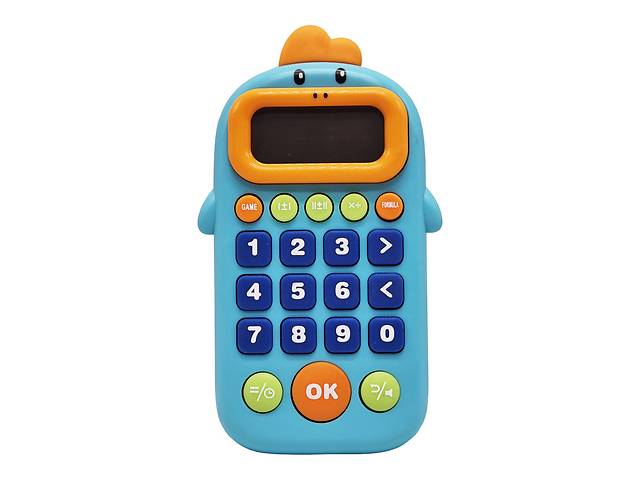 Калькулятор розвиваючий 99-7(Blue) зі звуком, англійська озвучка