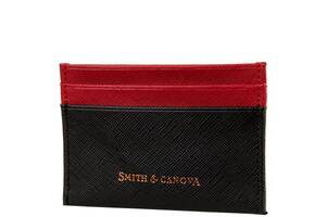 Картхолдер Smith&Canova Картхолдер SMITH&CANOVA FUL26827-black-red