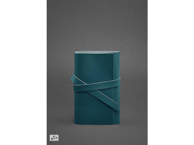 Кожаный блокнот (Софт-бук) 1.0 Зеленый Краст BlankNote