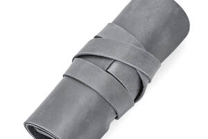 Кожаный сверток для проводов Skin and Skin M 16,8x9 см Серый (LC03GG-M)