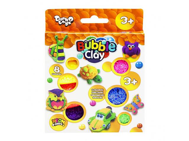 Набор для творчества 'Bubble Clay' BBC-04-01U, 8 цветов