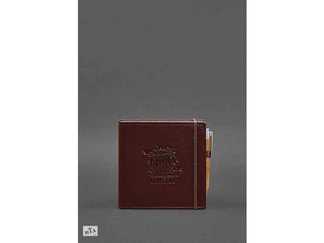 Кук-бук для записи рецептов Книга кулинарных секретов в бордовой обложке BlankNote