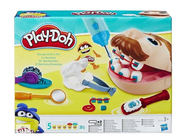Набор для лепки Dough Play-Doh Мистер зубастик