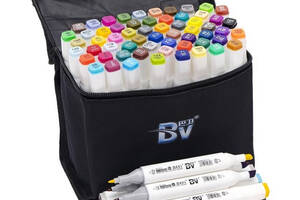 Набор скетч-маркеров Bambi BV820-60 60 цветов в сумке