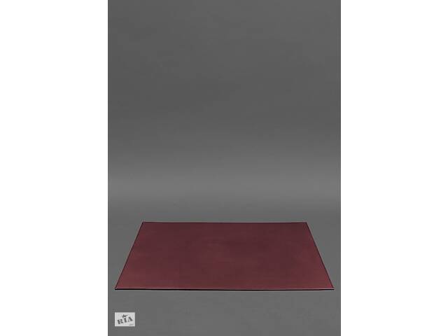 Накладка на стол руководителя - Кожаный бювар 1.0 Бордовый BlankNote