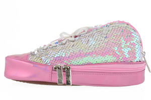 Пенал мягкий YES TP-24 Sneakers with sequins pink (532723)