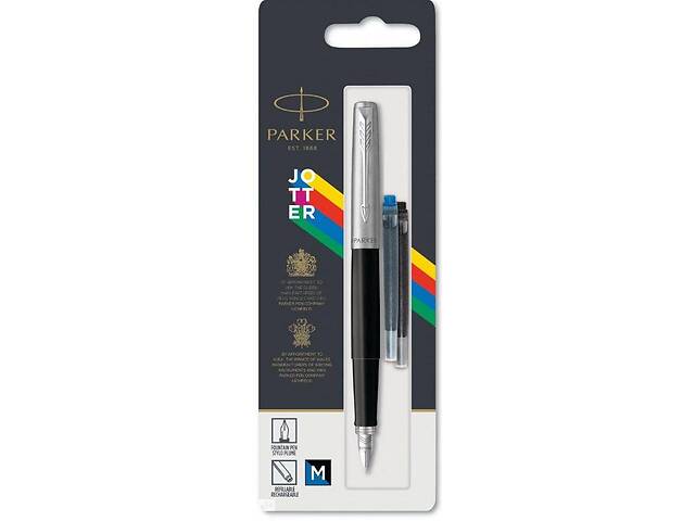 Перьевая ручка Parker Jotter 17 Standart Black Ct Fp M черный