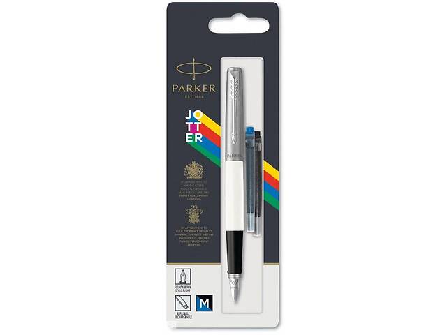 Перьевая ручка Parker Jotter 17 Standart White Fp M