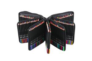 Професійні кольорові олівці з грифелем на олійній основі KALOUR 180 кольорів у нейлоновому футлярі