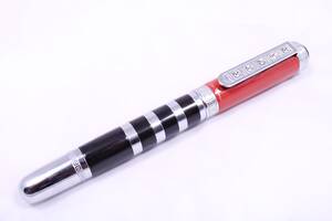 Ручка пір'яна Gianni Terra Red With Black Червоно-чорний корпус (HHB/F(red))