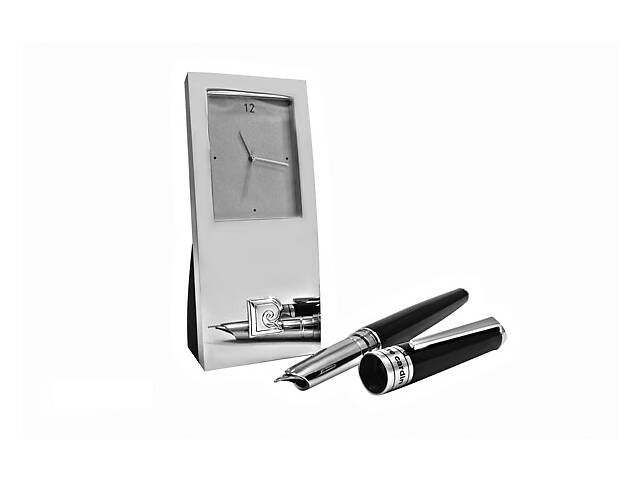 Ручка перьевая и часы подарочный набор Pierre Cardin (PR2606)
