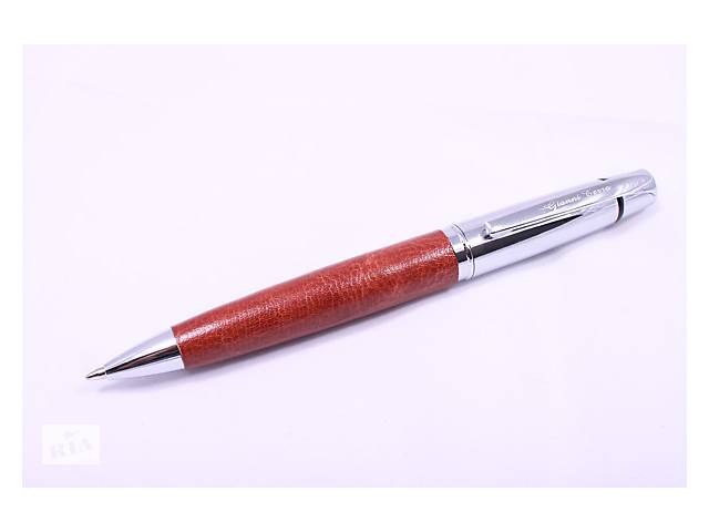 Ручка шариковая Gianni Terra Red Серебристо-красный корпус (HH1328/B)
