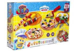 Тесто для лепки Danko Toys Master-Do: Шеф-Повар. Кулинария MEGA BOX (укр)