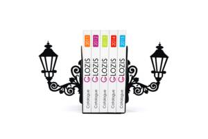 Упоры для книг Glozis Lamppost G-013 30 х 20 см