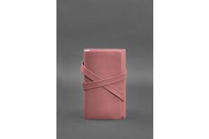 Женский кожаный блокнот (Софт-бук) 1.0 Розовый BlankNote