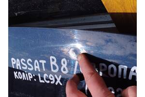 Капот VW Passat B8 ЕВРОПА 2015-2019 (Цвет LC9X черный металлик) 151022