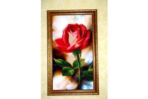 Картина вишита бісером 'Романтична роза'