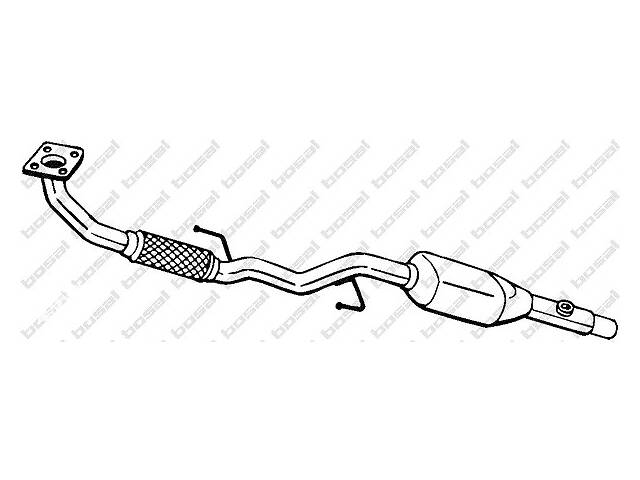 Катализатор для моделей:SEAT (IBIZA,CORDOBA), SKODA (FABIA,FABIA,FABIA), VOLKSWAGEN (POLO)