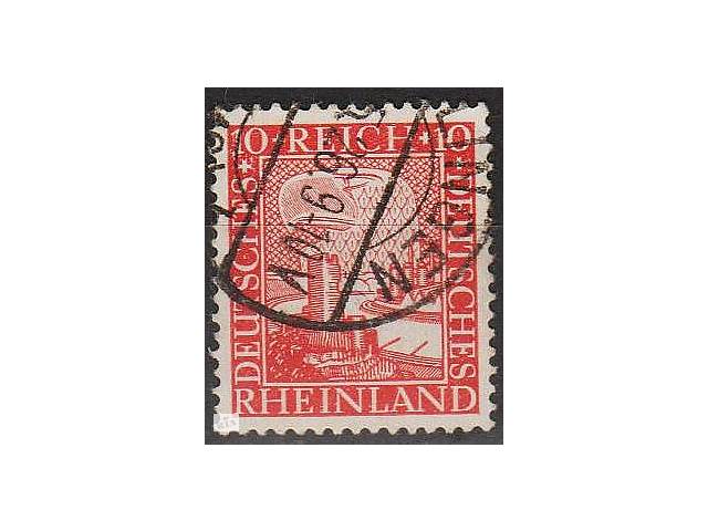 1925 — Германия — 1000 лет Рейнланда 10 Mi.373 _гаш