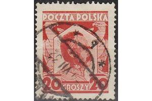 1927 - Польща - 60 років Пілсудському Mi.245 _гаш