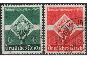 1935 - Рейх - Трудове змагання Mi.571-72 _3.60 EU