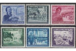 1944 - Рейх - Пошта Німеччини mi.888-93 **