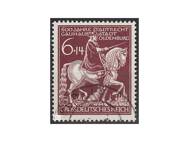 1945 - Рейх - 600 років Ольденбургу Mi.907 _1.60 EU