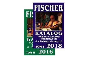 2018 - Fischer - Каталог польских марок - 2 тома - на CD