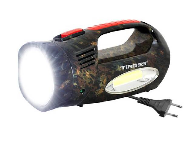 Аккумуляторный светильник Terra 13 LED Черно-зелёный