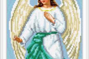 Алмазна вишивка Ікона Ангел-хранитель релігія бог повна викладка мозаїка 5d набори 23x30 см