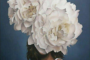 Алмазна вишивка 'Квіти в мені' Картини Емі Джадд романтика, повна викладка, мозаїка 5d, набори 40х30 см