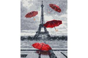 Алмазная мозаика Brushme 'Дождливый Париж' 40х50см DBS1022