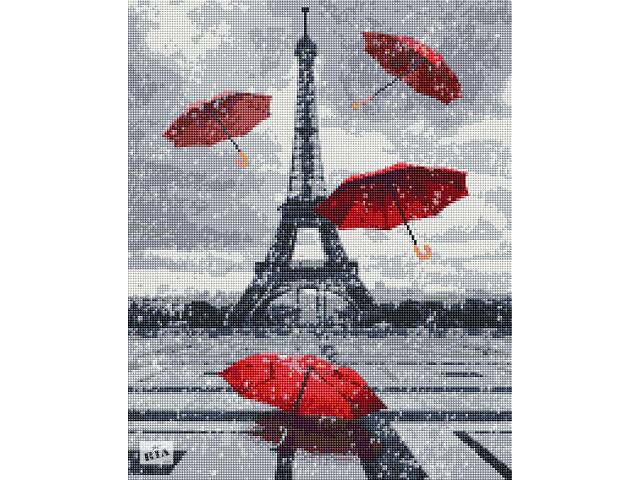 Алмазная мозаика Brushme 'Дождливый Париж' 40х50см DBS1022