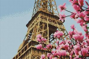 Алмазная мозаика Brushme 'Весна в Париже' 40х50см DBS1005