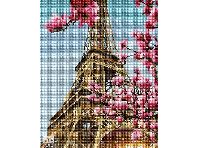 Алмазная мозаика Brushme 'Весна в Париже' 40х50см DBS1005
