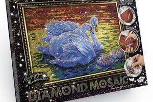 Алмазная мозаика Danko Toys Diamond Mosaic Лебедь DM-01-02