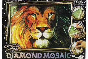 Алмазная мозаика Danko Toys Diamond Mosaic Лев DM-03-03