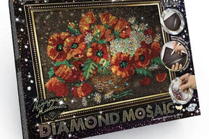 Алмазная мозаика Danko Toys Diamond Mosaic Маки DM-01-06