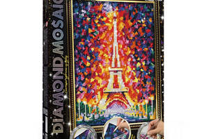 Алмазная мозаика Danko Toys Diamond Mosaic Париж 20х30 см M-03-07