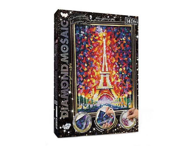 Алмазная мозаика Danko Toys Diamond Mosaic Париж 20х30 см M-03-07