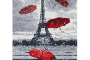 Алмазная мозаика 'Дождливый Париж' Brushme DBS1022 40х50 см