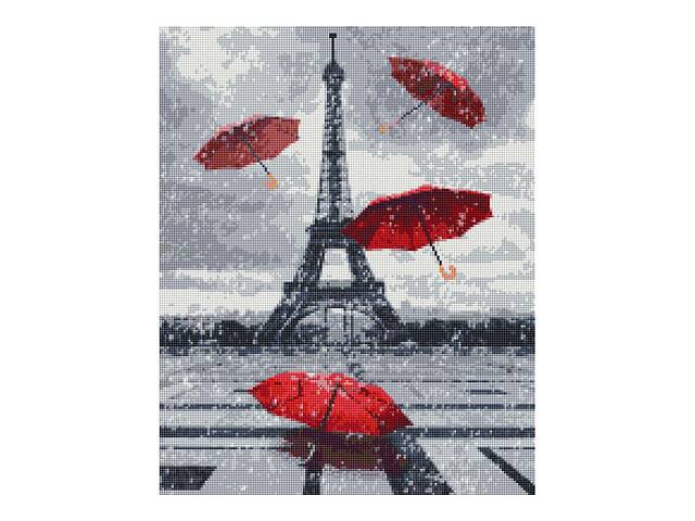 Алмазная мозаика 'Дождливый Париж' Brushme DBS1022 40х50 см