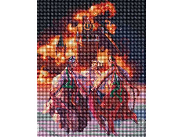 Алмазная мозаика 'Огонь свободы' ©Jennifer Sikora Идейка AMO7619 40х50 см
