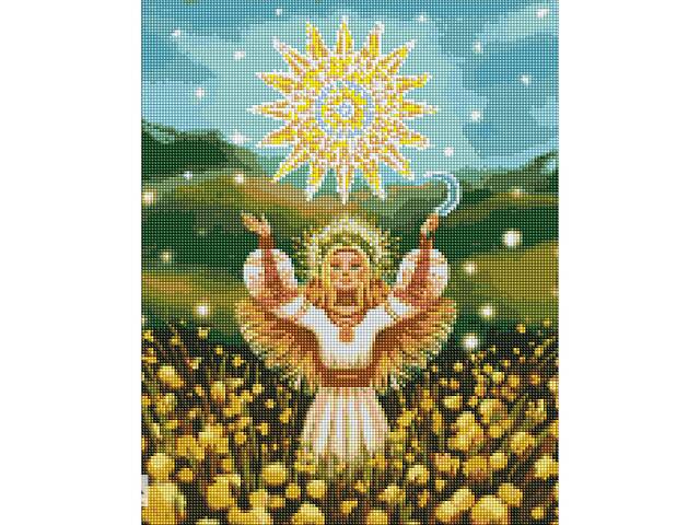Алмазная мозаика 'Солнечная девушка' ©yuji.rivera Идейка AMO7539 40х50 см