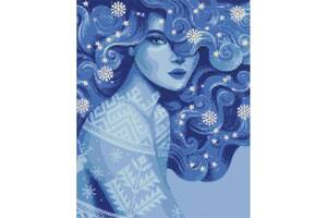 Алмазная мозаика Идейка Холодная красота (AMO7452)