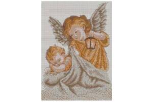 Алмазная вышивка 'Ангел-Хранитель и Ребёнок' фонарь кровать полная выкладка зашивка мозаика 5d наборы 30х40 см