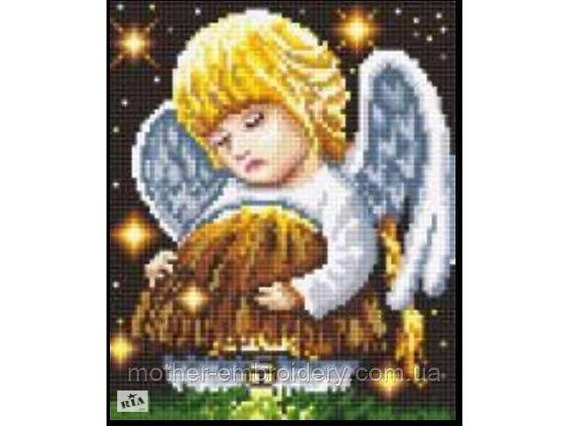 Алмазная вышивка Маленький ангелочек Крыла милашка хранитель очага полная выкладка мозаика 5d наборы 23x30 см