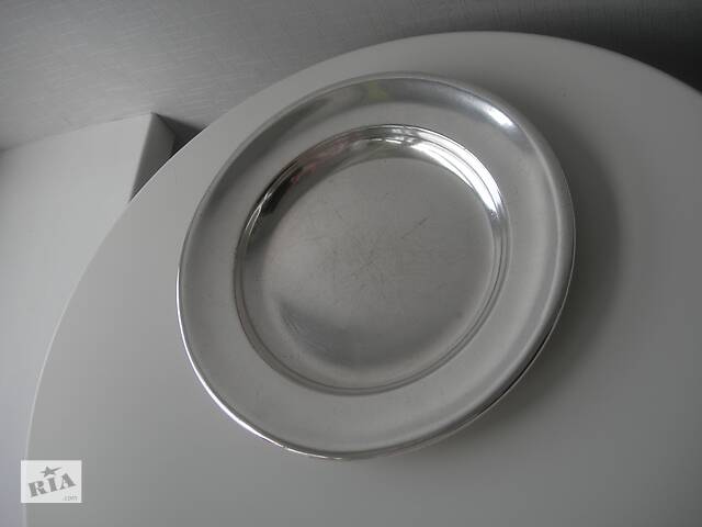 Антикварное блюдо, тарелка, бронза, Gebruder HEPP, 19 век, 6 клейм - Фото 3